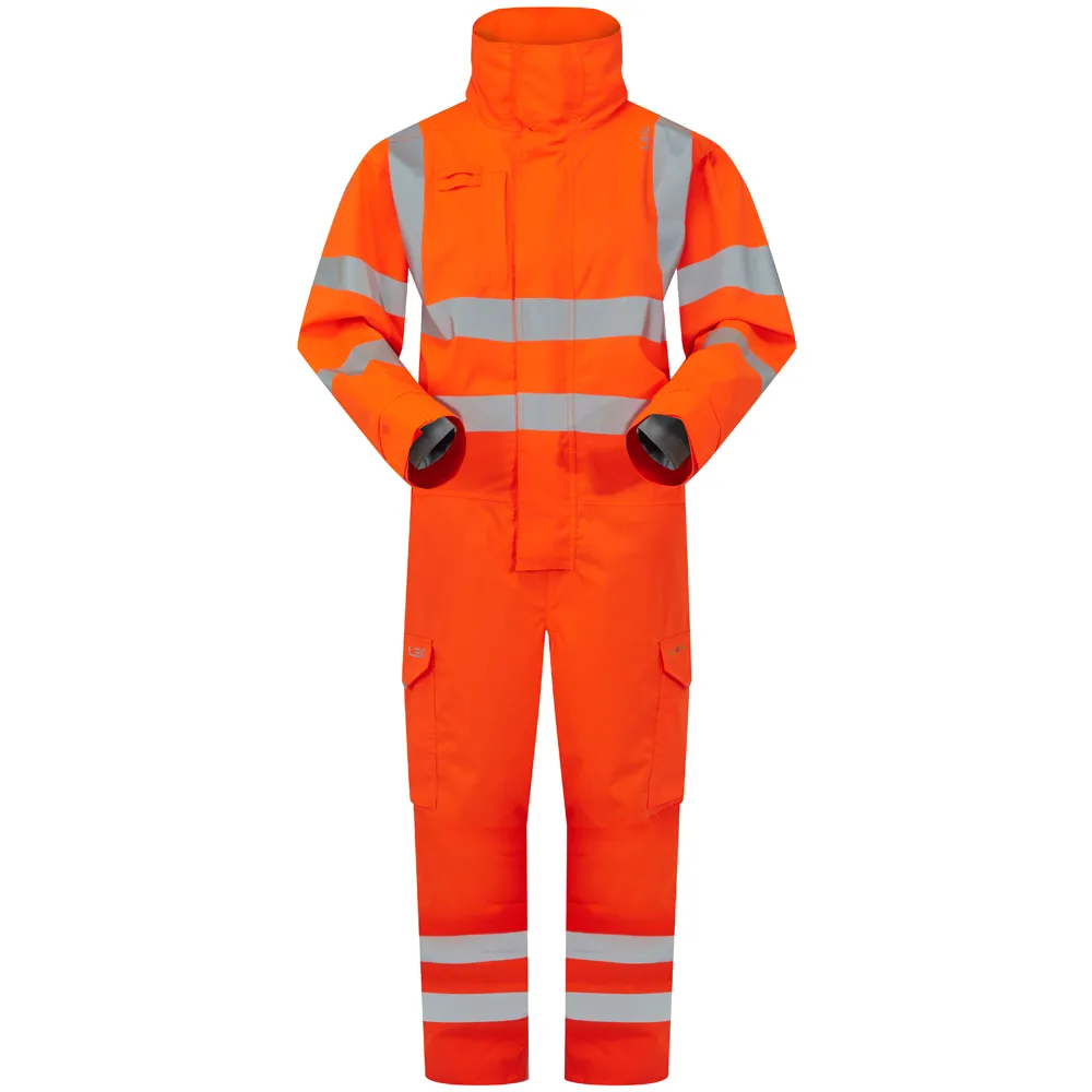 WATERTOWN Leo EcoViz 10KX Performance+ Breathable Stretch Co — HV ORANGE